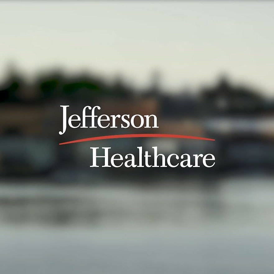 Jefferson Healthcare logo and Port Townsend.