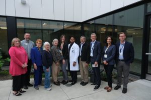 Group photo at Jefferson Healthcare.