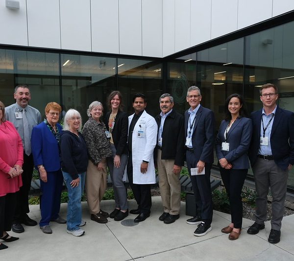 Group photo at Jefferson Healthcare.